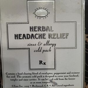 Herbal cold and hot pa k